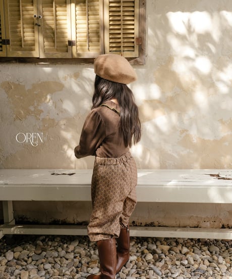 予約 OREN Mareyu Corduroy Padded Pants