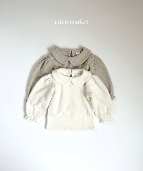予約 mimi market Hair collar tee