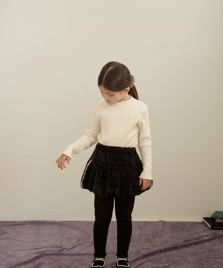 予約 momoann Cozy Ribbed Tee