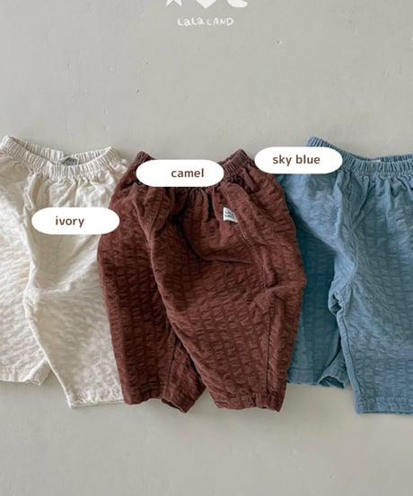 予約 lalaland Emborgarden pants