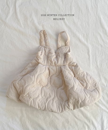 予約 melikey Quilted Bang Bang One Piece