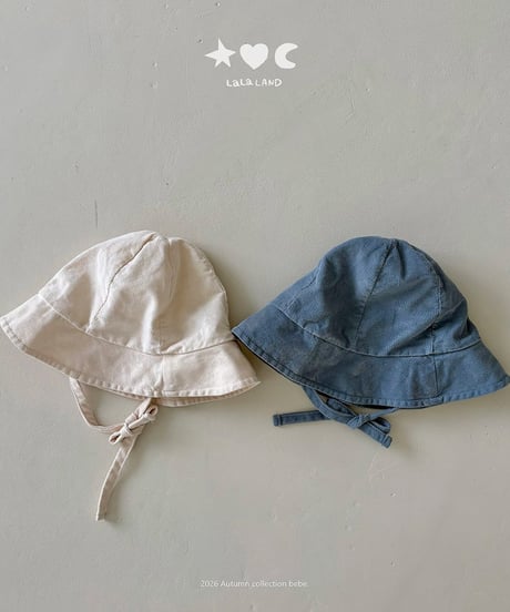 予約 lalaland Butter bucket hat