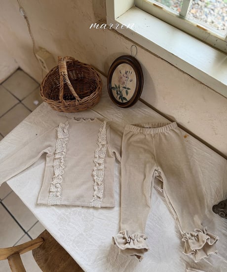 予約 marron Hug leggings