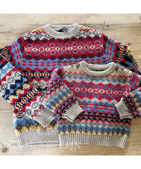 予約 OREN Adeline Multi Wool Knit(ママとお揃い)