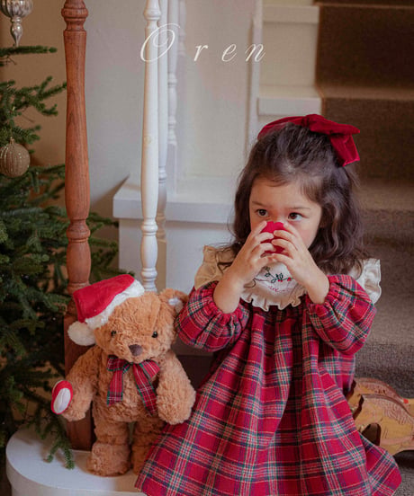 予約 OREN Noël Big Ribbon Hair Clip