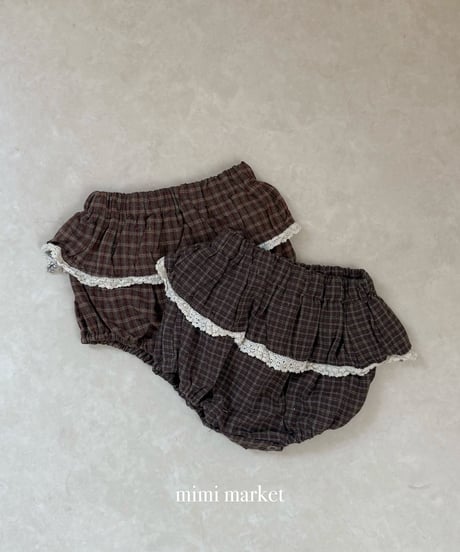 予約 mimi market Check Bloomer