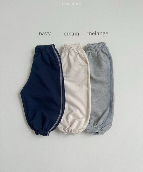 予約minirobe Robpa jogger pants