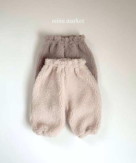 予約 mimi market Poodle pants