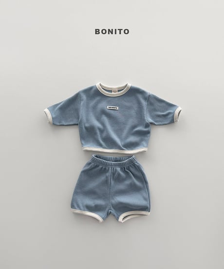 予約 bonito Knit waffle set