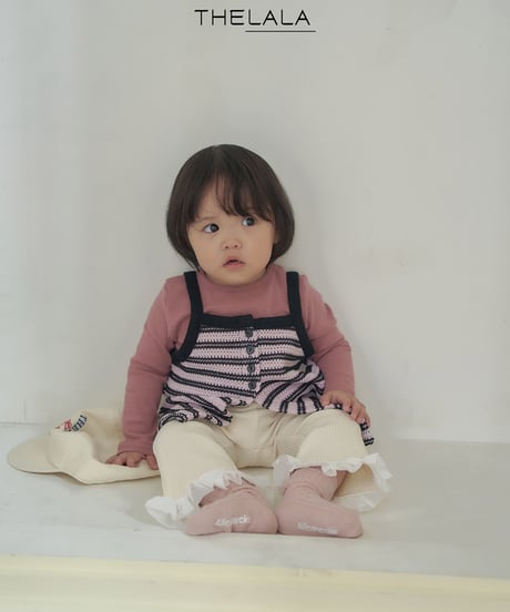 予約lala Mood frill pants