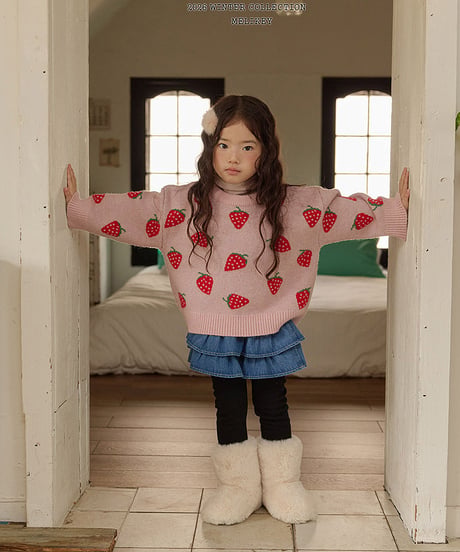 予約 melikey Denim Kang Kang skirt leggings