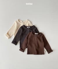 予約 ONU Crople button tee