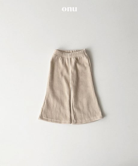 予約 ONU Chubby pants