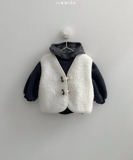 予約minirobe Dumbled Hood Man to Man