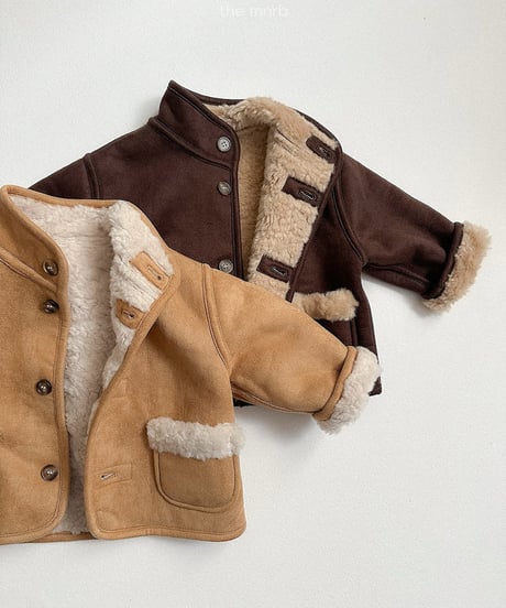 予約minirobe Reversible Mustang jacket
