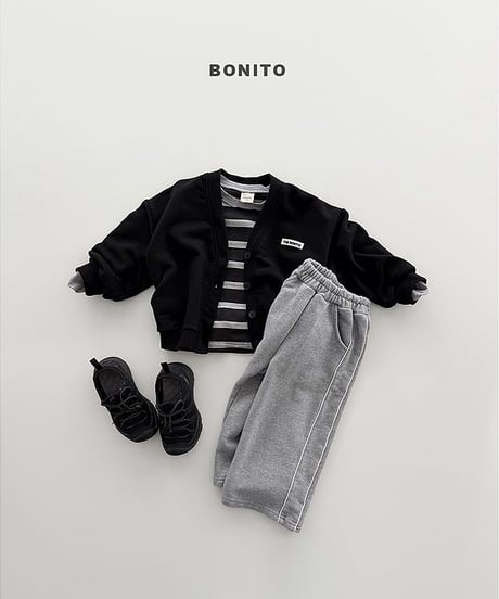 予約 bonito Cotton V cardigan