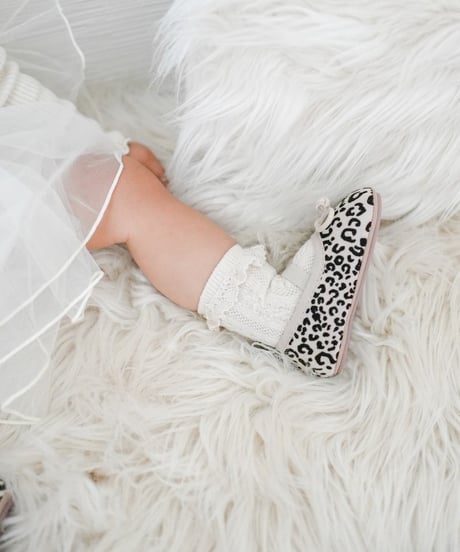 即納baby leopard shoes