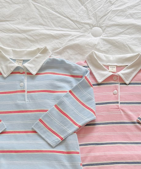 予約 ninibello  Milky Dan collar T(ママとお揃い)
