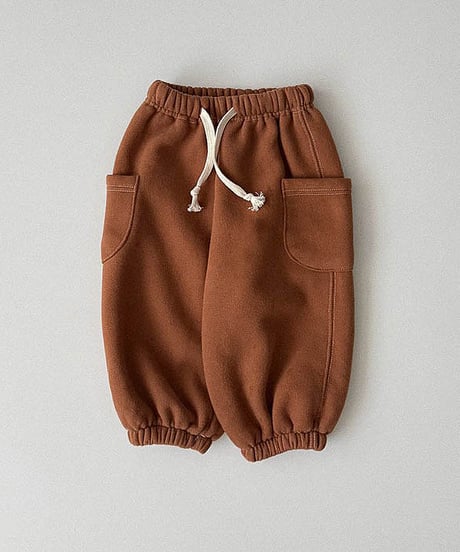 予約 ONU Pocket soft jogger pants
