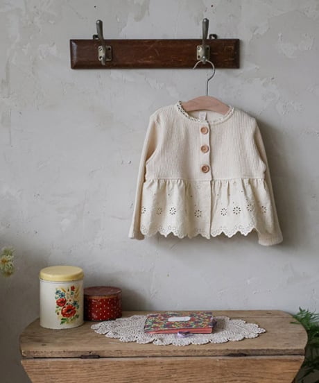 予約 FLO Borno cardigan
