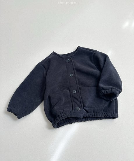 予約minirobe Poy worm cardigan