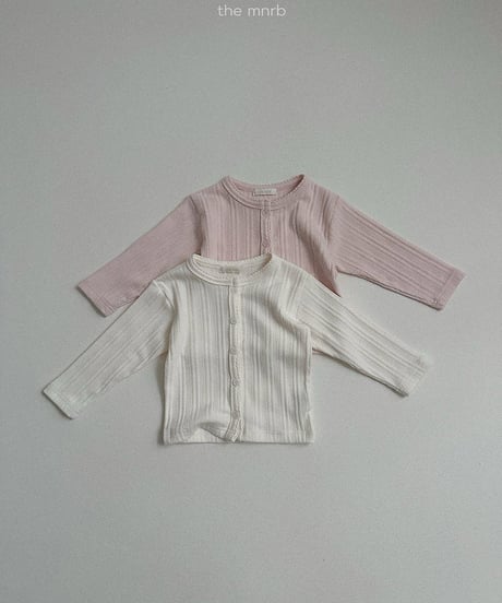 予約minirobe Ilet cardigan