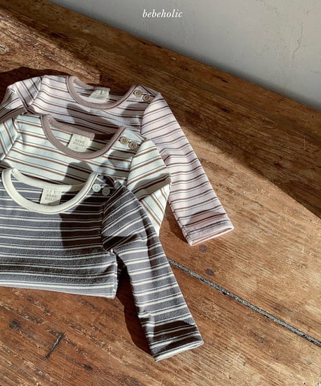 予約 bebeholic Toto stripe Tee