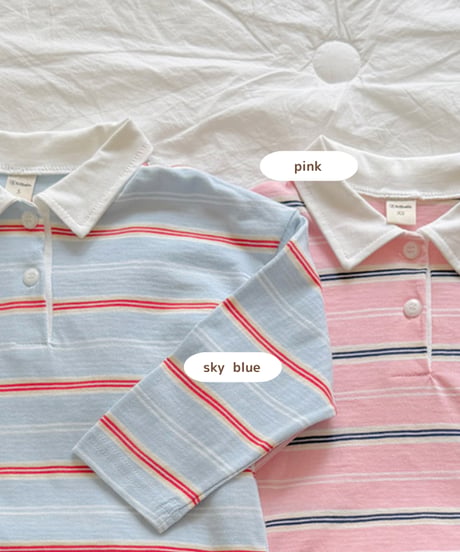 予約 ninibello  Milky Dan collar T(ママとお揃い)