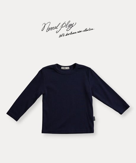 予約 NORMALPLAY Bodeul Autumn Long Sleeve T
