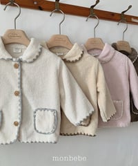 一部即納 monbebe Mink permelo jacket