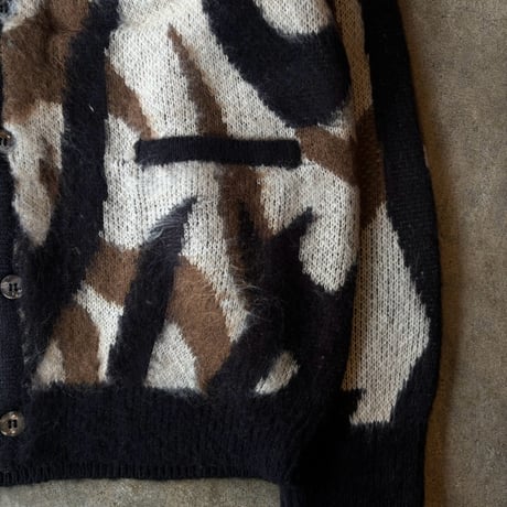UNIVERD72 "MOHAIR TOUCH CARDIGAN" [TRIBAL] 2COLORS