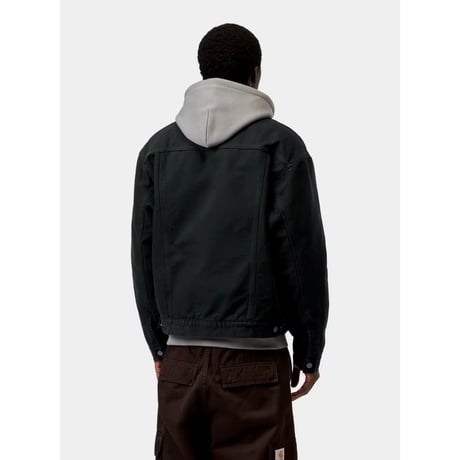 CARHARTT WIP "OG TRUCKER JACKET" [BLACK STONE CANVAS]