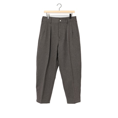 AMNE "HERRINGBONE PEG TOP SLACKS" 2COLORS