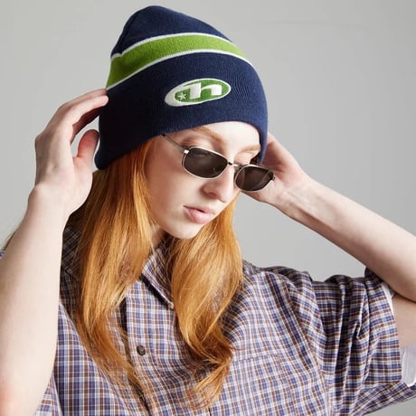 HUF WORLDWIDE "FREQUENCY SKULL BEANIE" 2COLORS