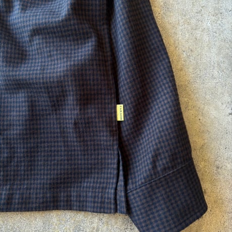 FARAH "SHAGGY TWILL SHIRTS" [BROWN]