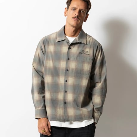 ROARK "WILDCAMP LS" [FADED BROWN]