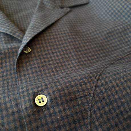 FARAH "SHAGGY TWILL SHIRTS" [BROWN]