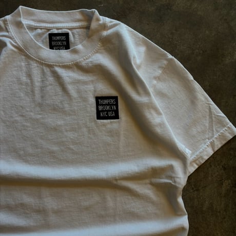 THUMPERS NYC "BOX LOGO S/S TEE" 3COLORS