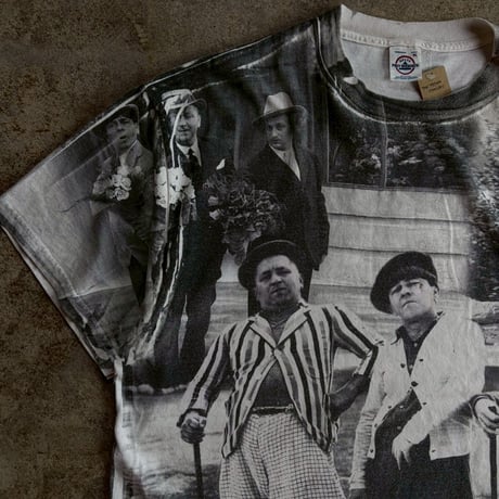 DELTA "THE THREE STOOGES  All OVER PRINT TEE"