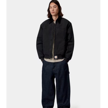 CARHARTT WIP "SANTA FE JACKET"[BLACK STONE CANVAS]