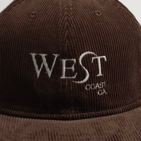 MELPLE "CORDUROY 6PANEL CAP(WEST COAST)" 2COLORS