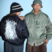 RUTSUBO "REVERSIBLE MA-1 JACKET (RUTSUBO×JOHN125)" 2COLORS