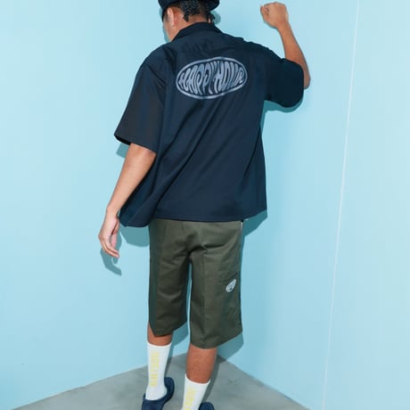 RUTSUBO "KENNY SKULL CAMP COLLAR SHIRT" 2COLORS