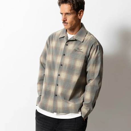 ROARK "WILDCAMP LS" [FADED BROWN]