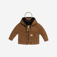 CARHARTT WIP "MINI ACTIVE JACKET KEYCHAIN" 2COLORS