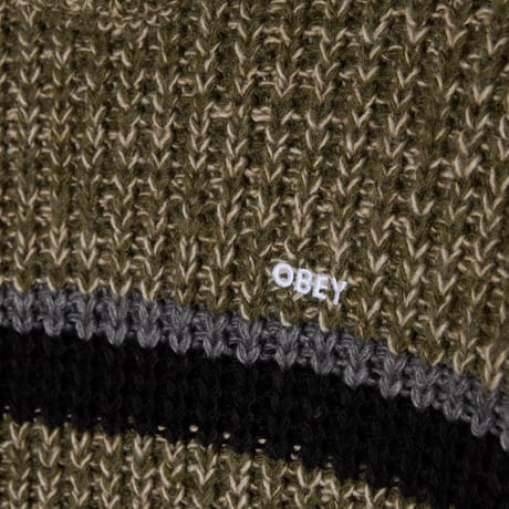 OBEY "ALDEN SWEATER" 2COLORS