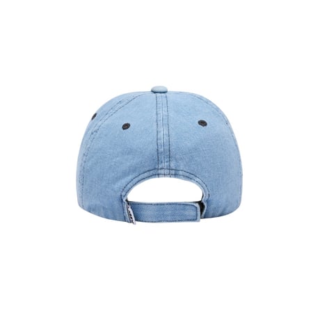 OBEY "PIGMENT FLAMES 6 PANEL VELCRO BACK" [LIGHT INDIGO]