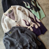 UNIVERD72 "MOHAIR TOUCH CARDIGAN" [FIRE] 3COLORS
