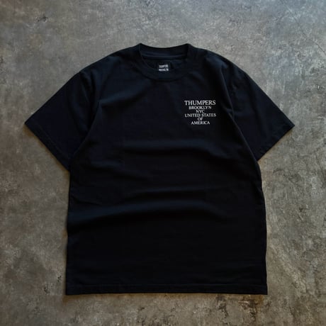 THUMPERS NYC "US LOGO S/S TEE" 3COLORS