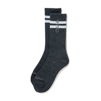 430 "CM NUMBER LINE LONG SOCKS" 2COLORS